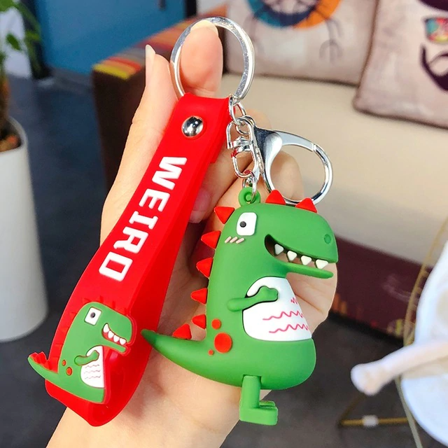 LLAVERO DINOSAURIO WEIRO VERDE CLARO
