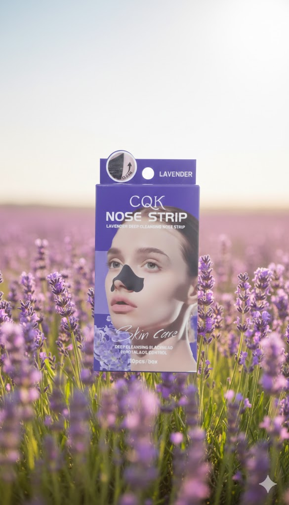 MASCARILLA CQK NARIZ PUNTOS NEGROS LAVANDA