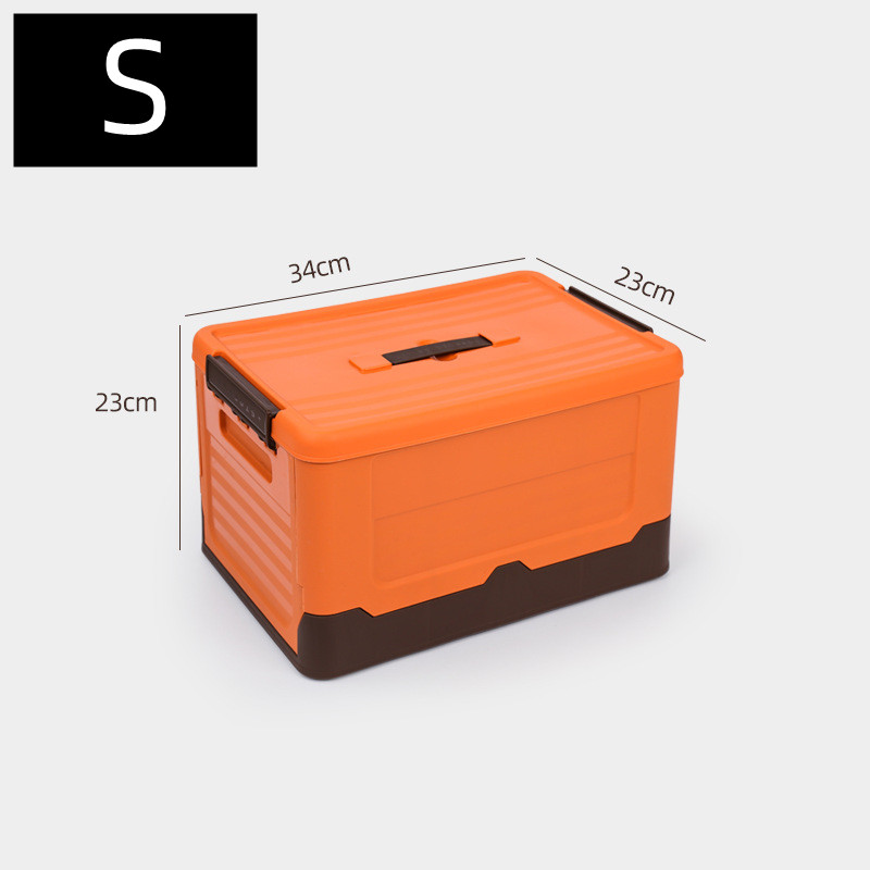 CAJA PLEGABLE NARANJA
