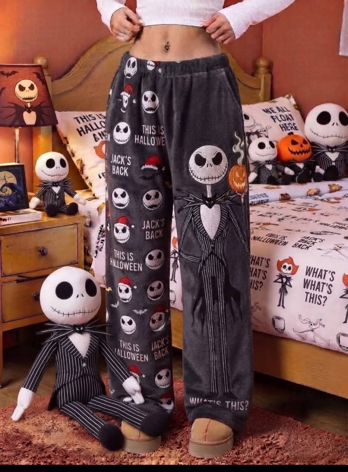 PIJAMA PANTS PERSONAJES JACK/CALABAZA