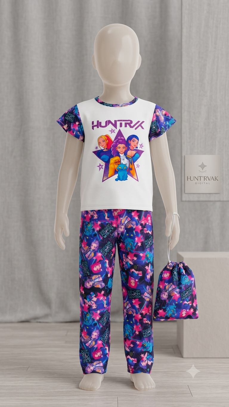 PIJAMA GUERRERAS KPOP