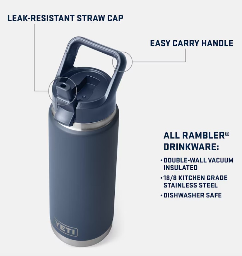 YETI RUMBLER 26 OZ