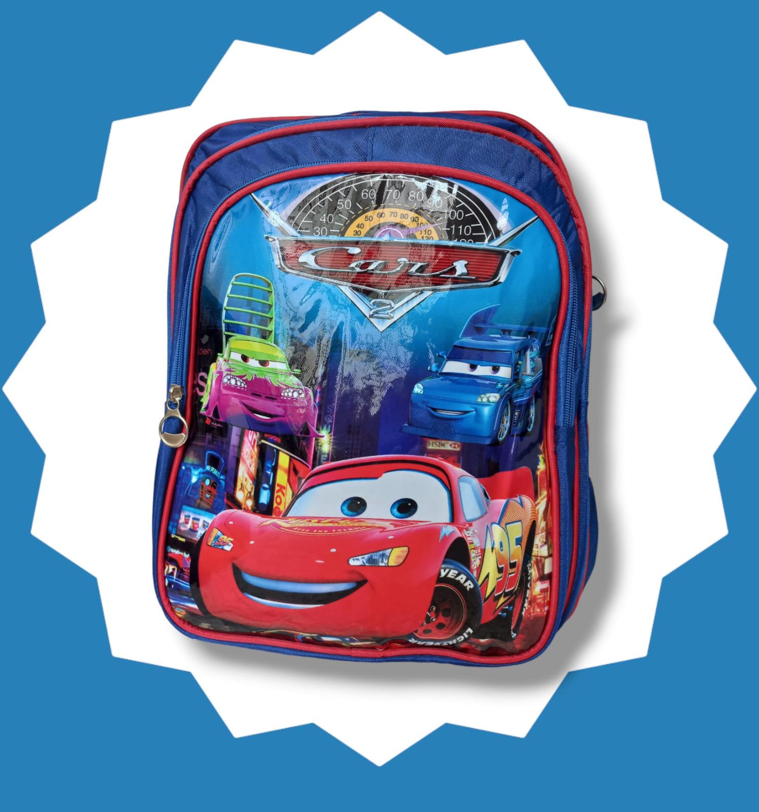 MOCHILA INDIVIDUAL PRIMARIA PERSONAJES CARS