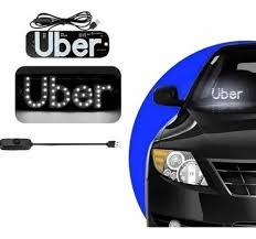 LETRERO LED PARA VEHICULOS DE APLICACIONES BLANCO
