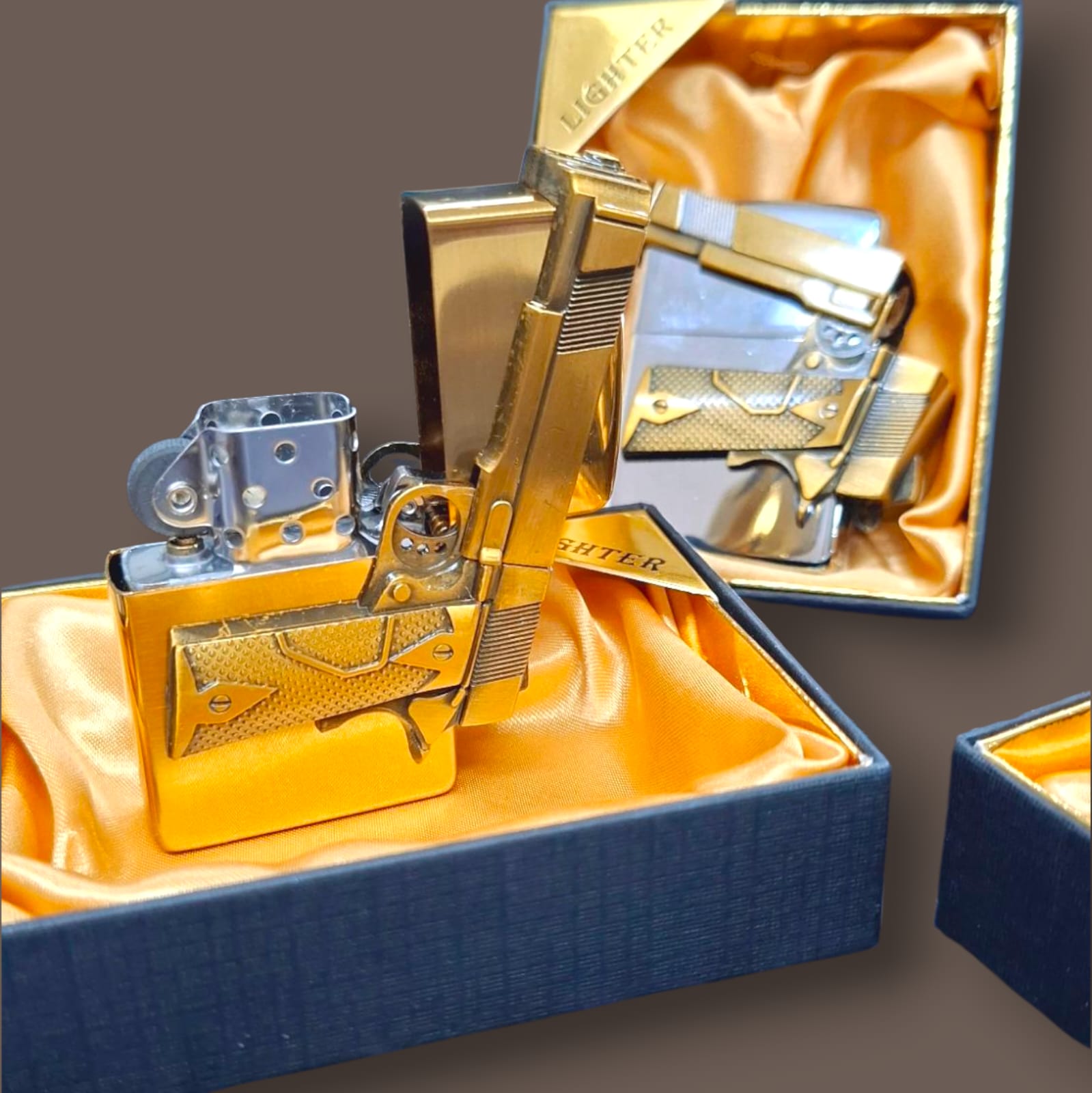 ENCENDEDOR PISTOLA CAJA PREMIUM