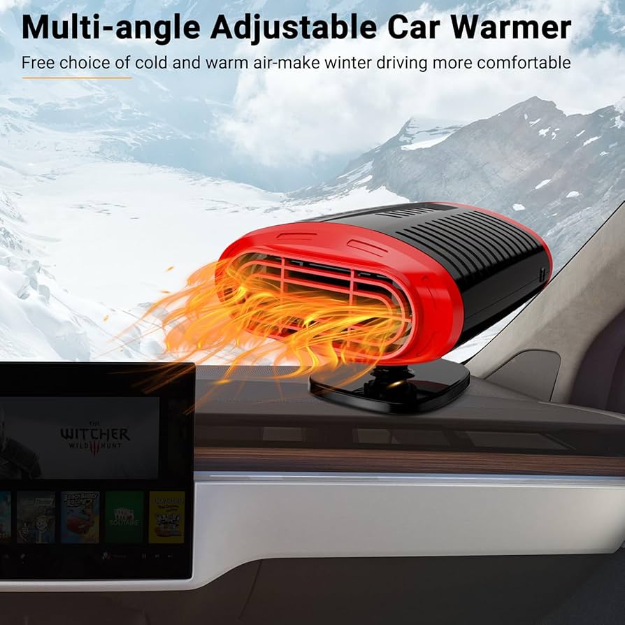 VENTILADOR 2 EN 1 PARA AUTO AIRE NATURAL Y CALENTADOR