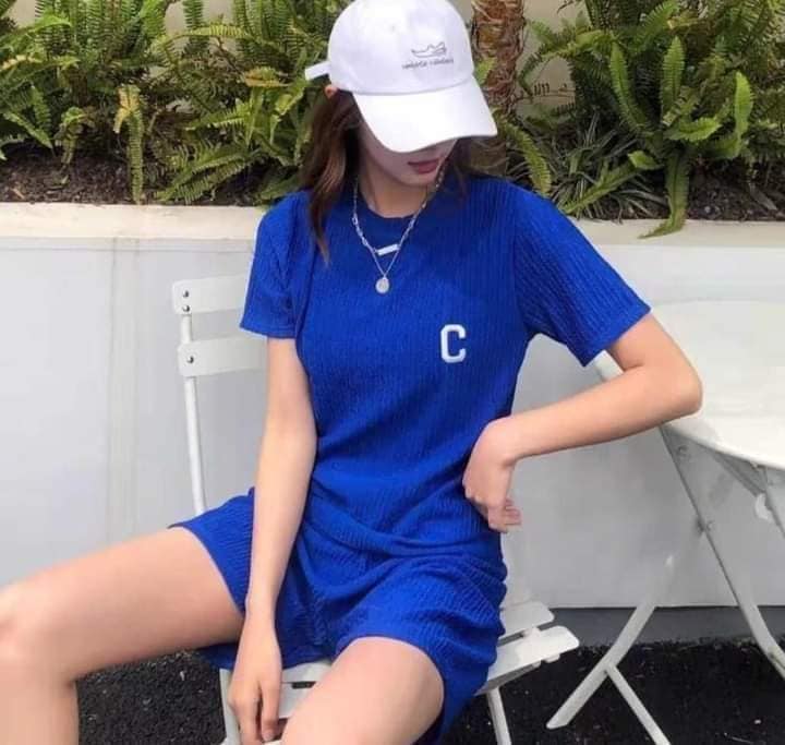 CONJUNTO C AZUL REY (SHORT)