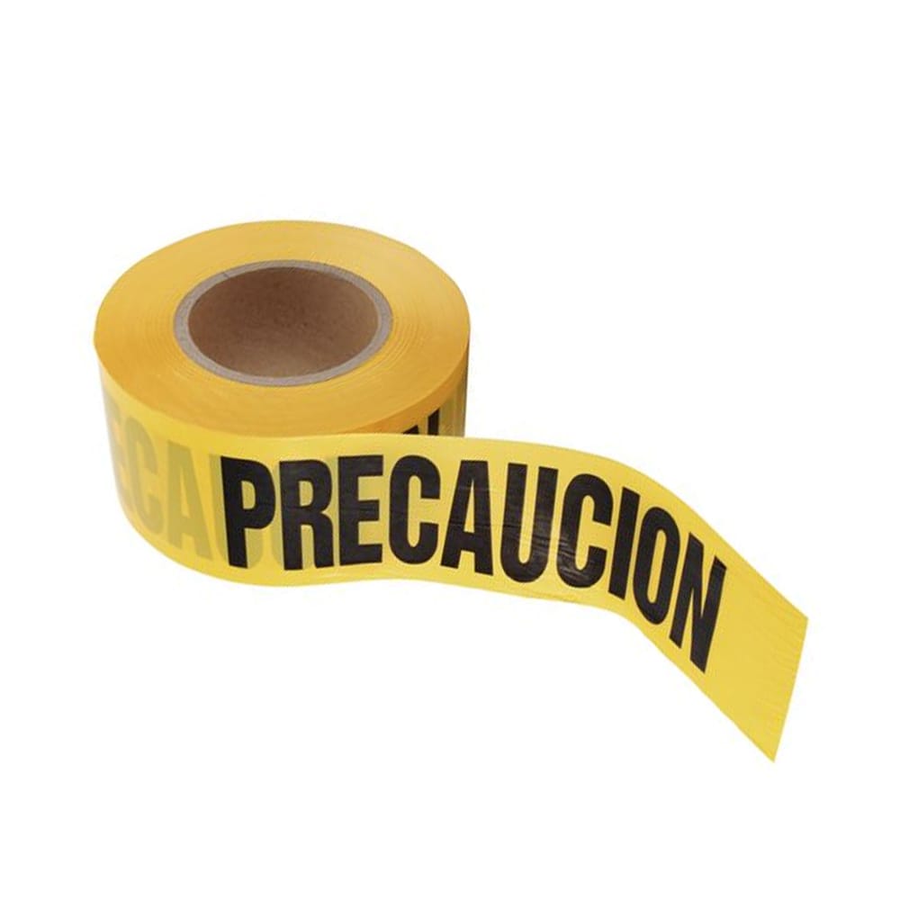 CINTA ADHESIVA PRECAUCION