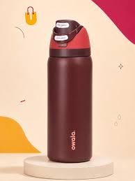 TERMO LISO OWALA 32OZ (945ML) CAFE/GUINDA