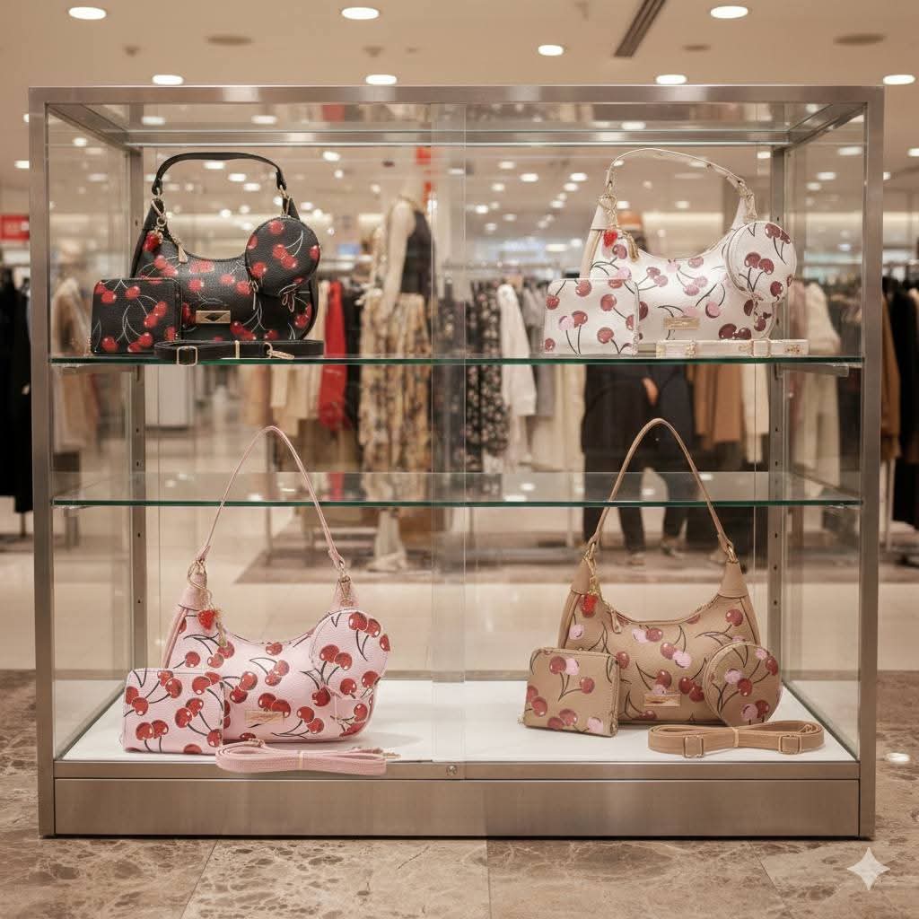 BOLSO TIPO NOLITA 3PZ