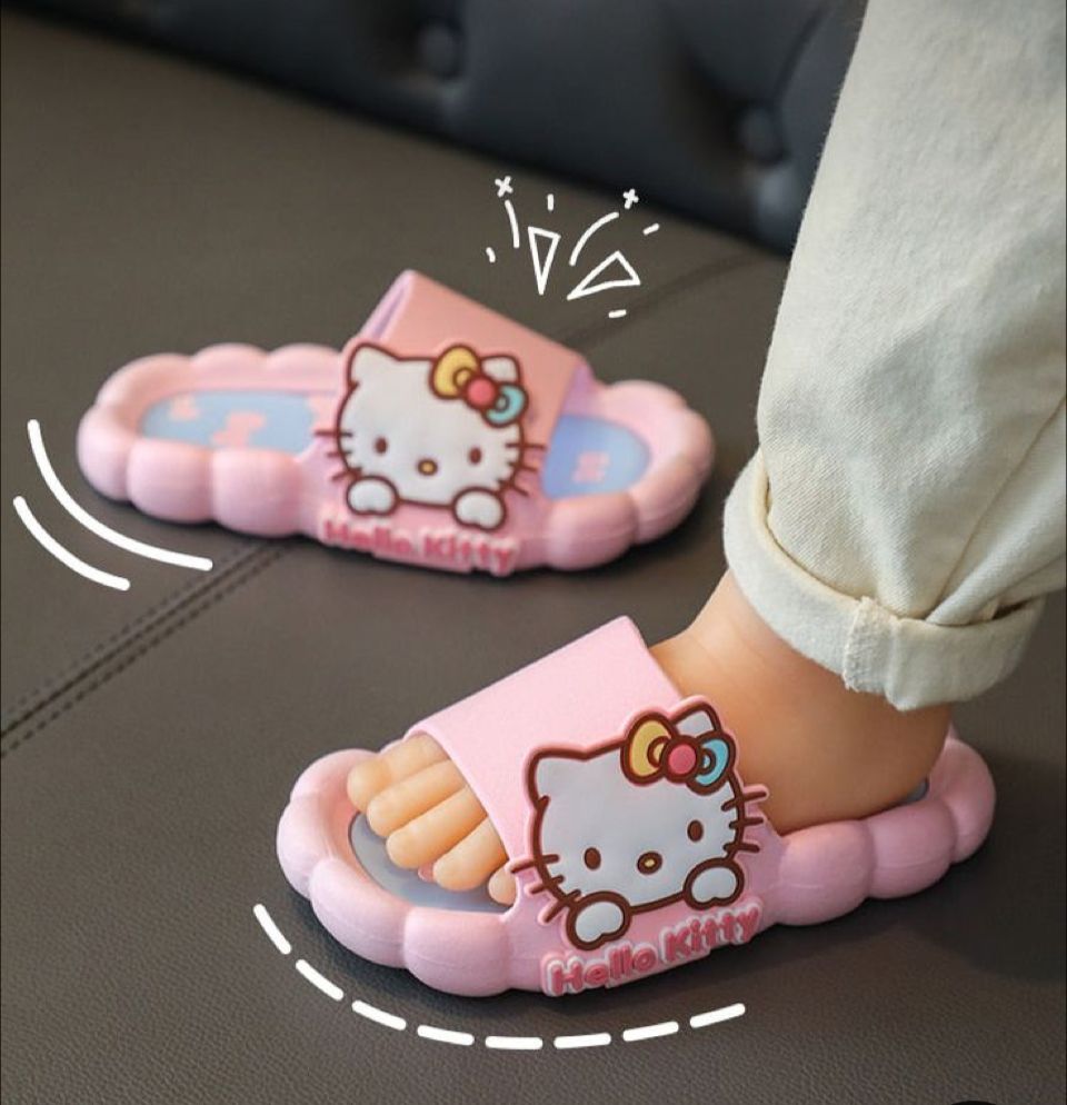 SANDALIAS PARA NIÑA DE HELLO KITTY ROSA 24-25 (14 cm)