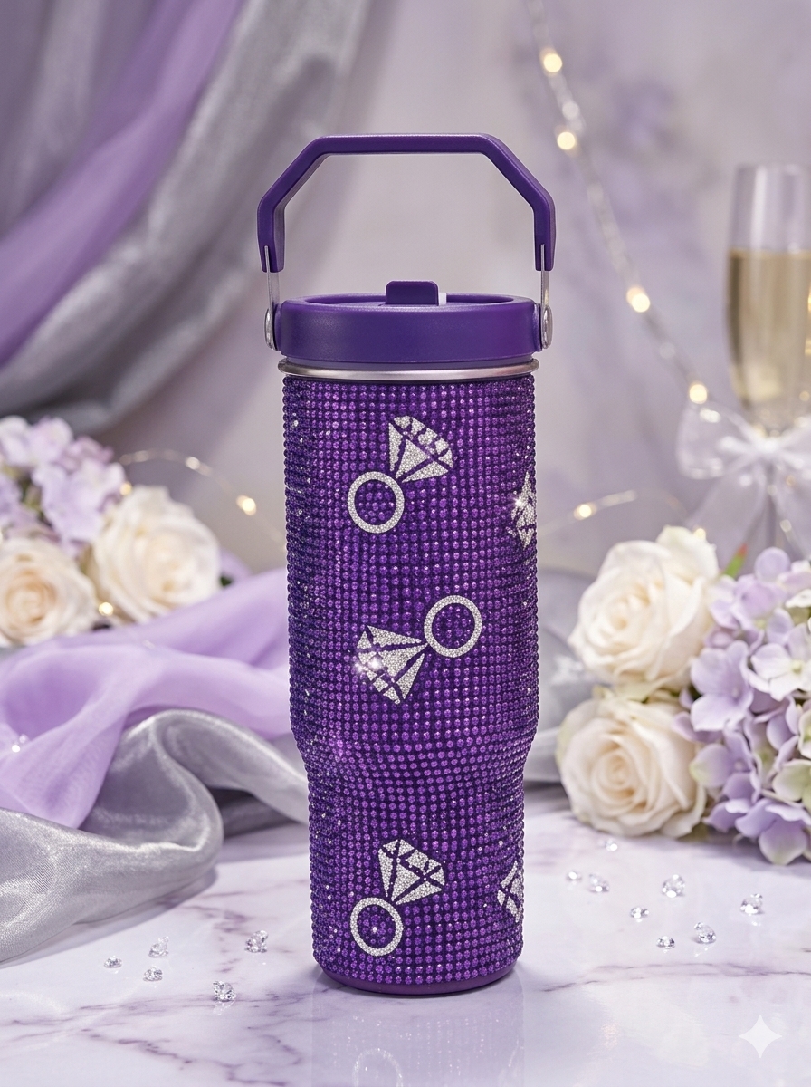 TERMO BRILLOS MORADO