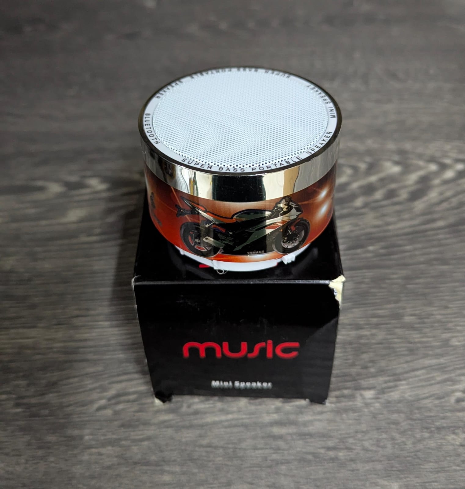 MINI BOCINA MUSIC ROJO