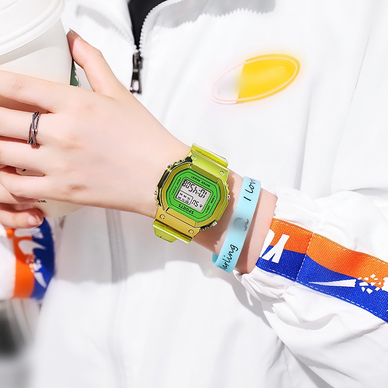 RELOJ COLORES SPORTS VERDE