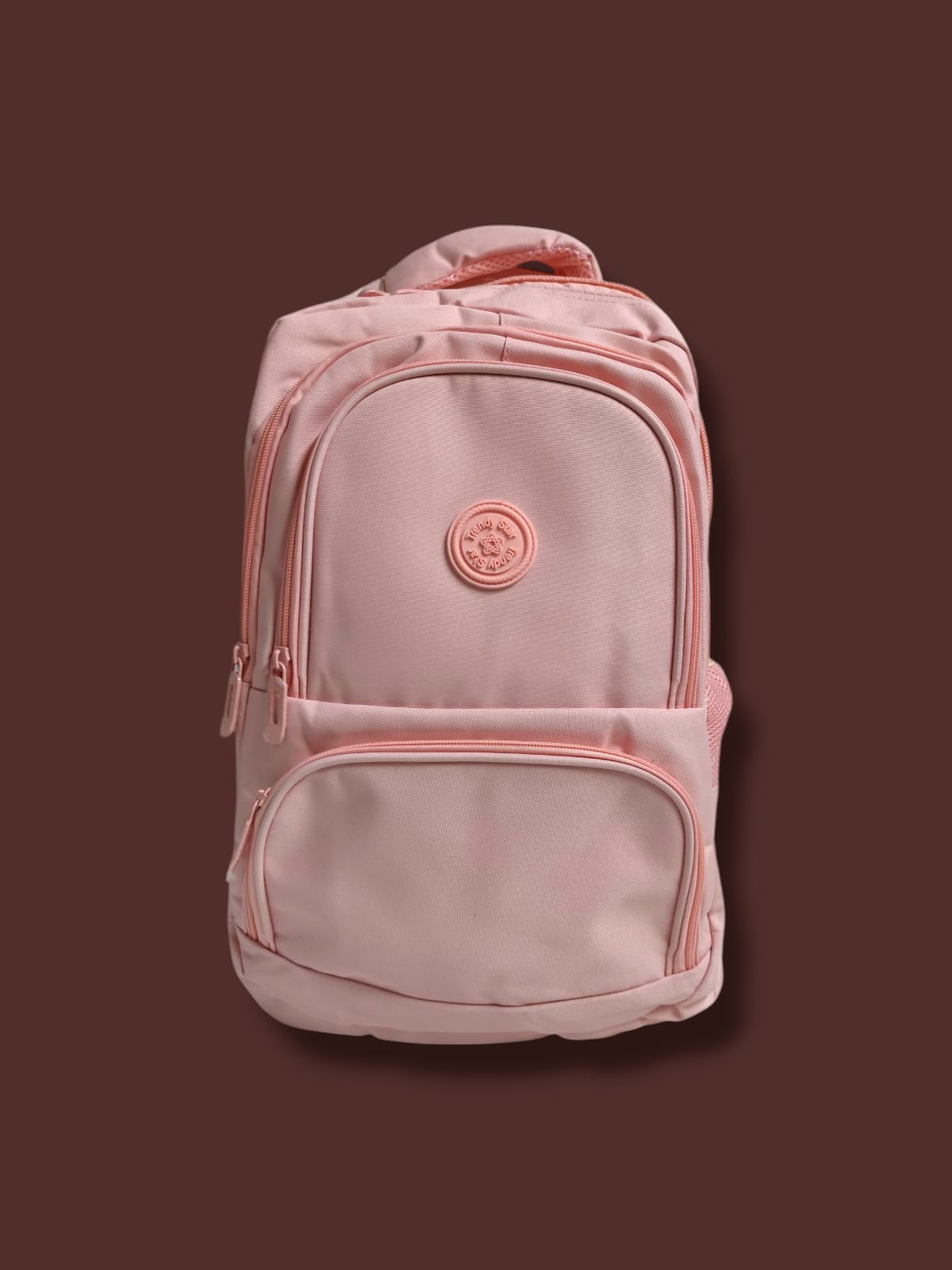 MOCHILA UNISEX TRENDY STAR ROSA PASTEL