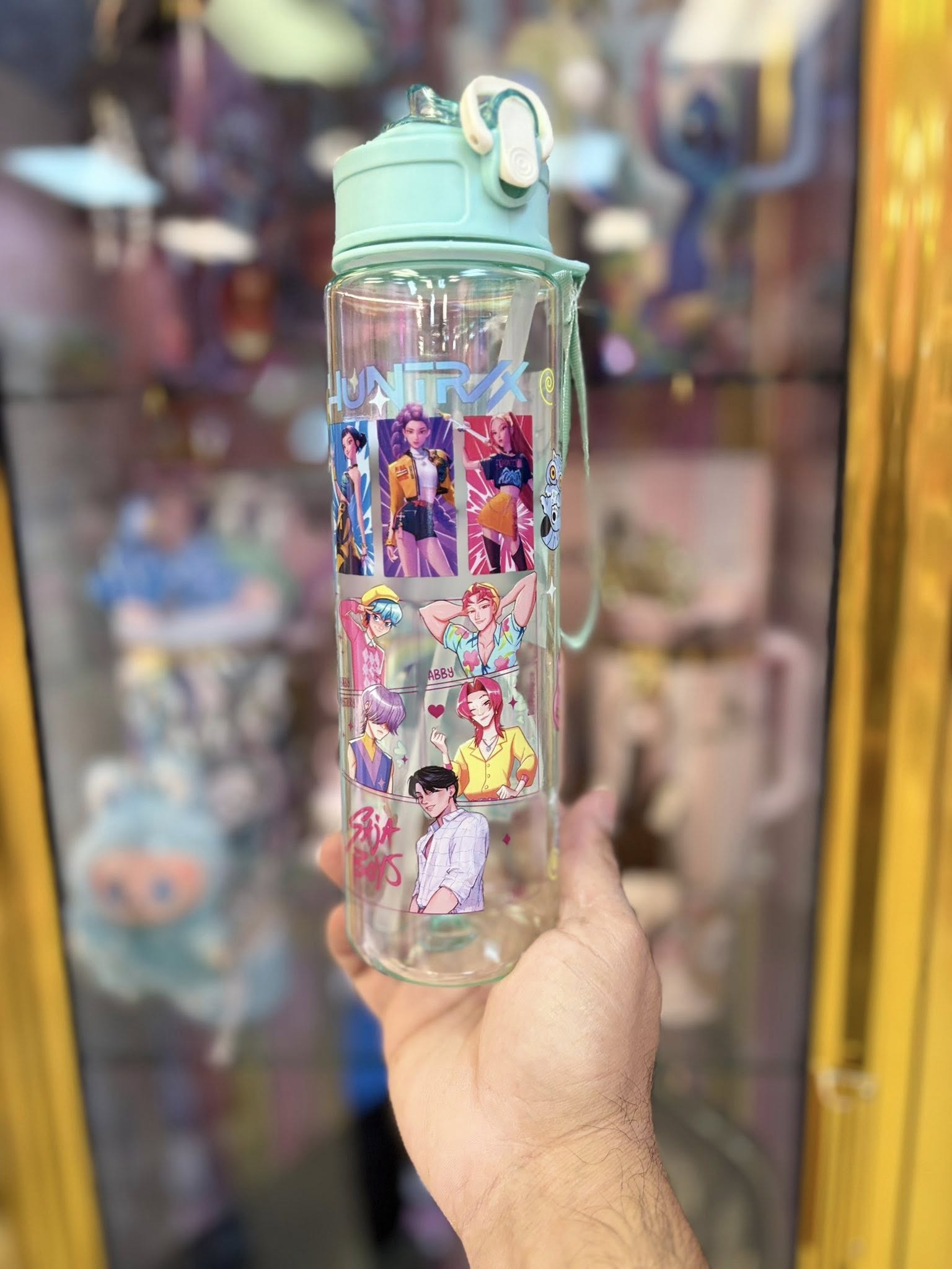 BOTELLA GUERRERAS KPOP AQUA