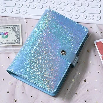 ORGANIGASTOS GLITTER CELESTE