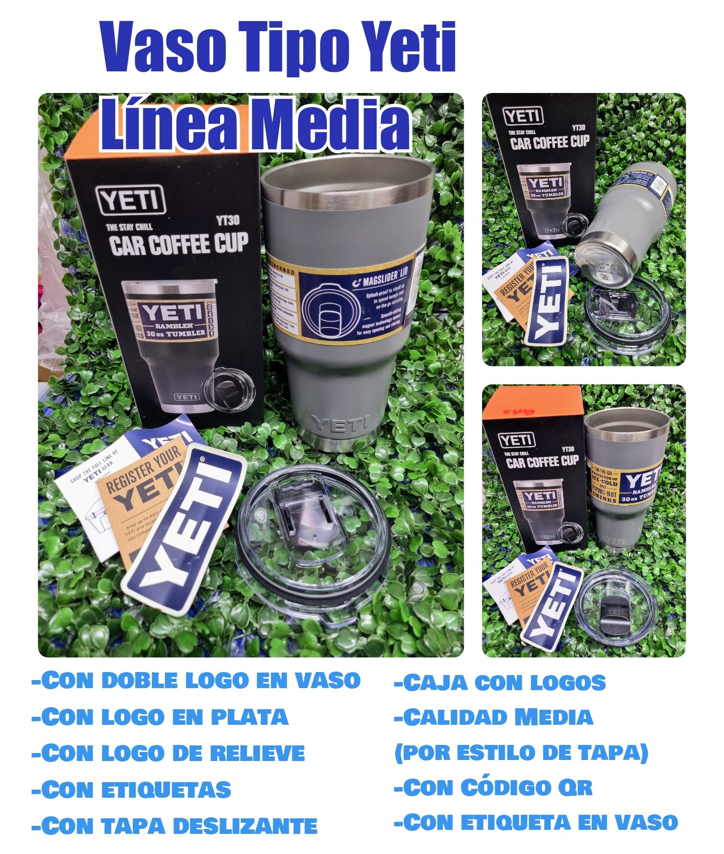 YETI 30 oz TAPA DESLIZANTE