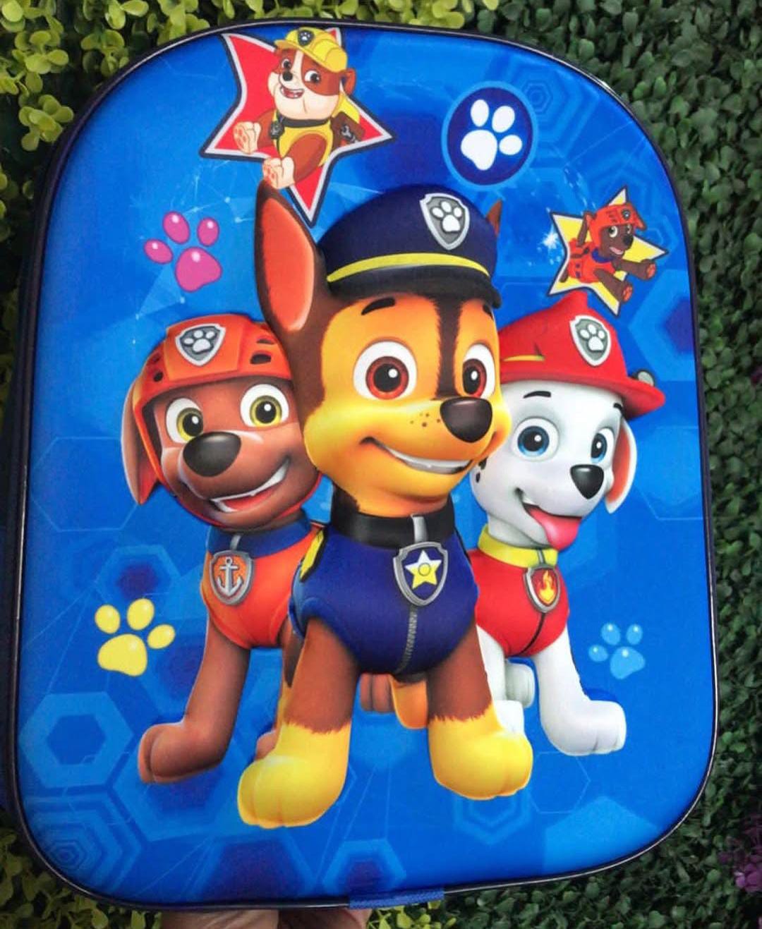 MOCHILA COMBO PRESCOLAR CON LUZ PAW PATROL #234