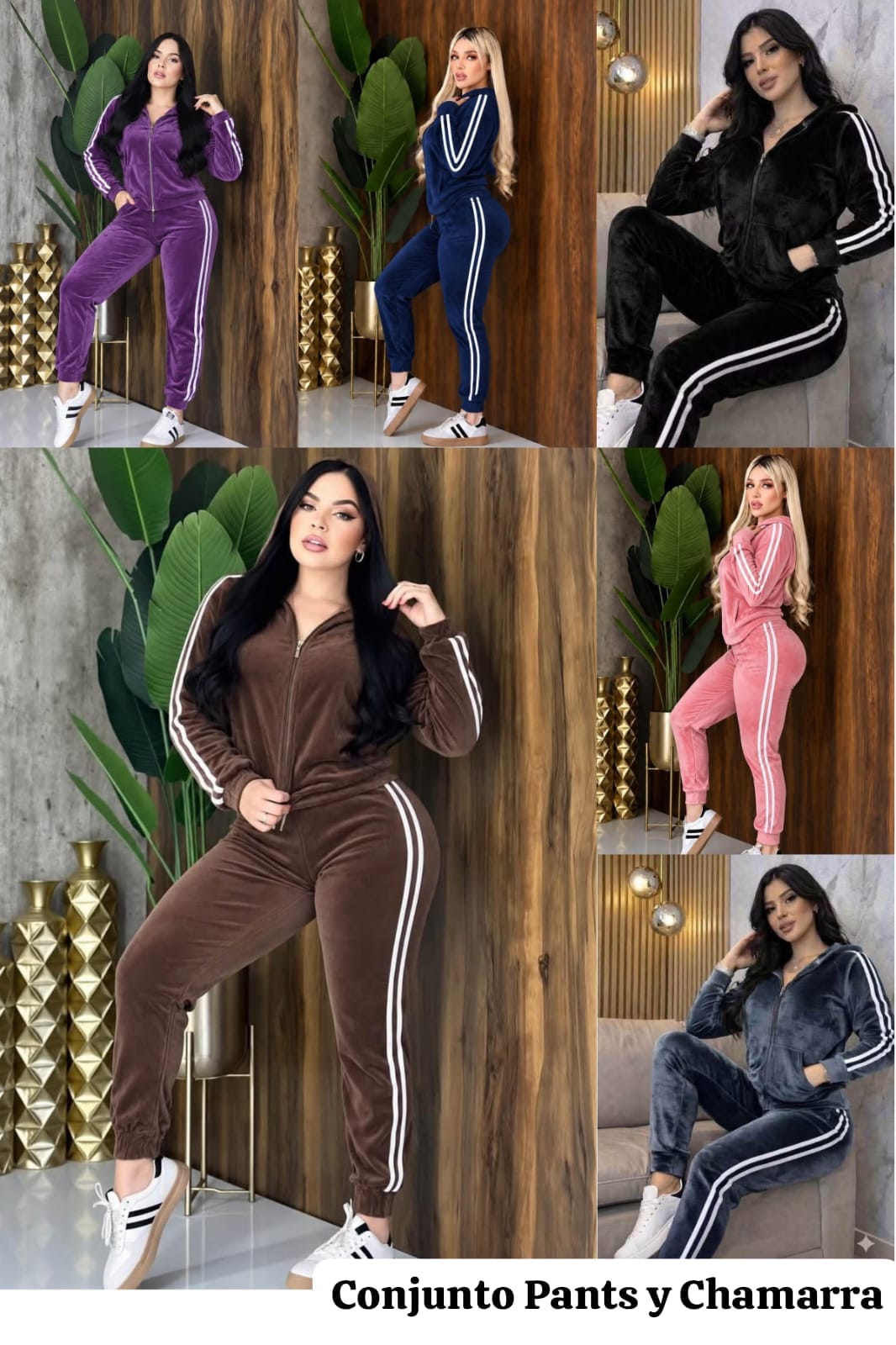 CONJUNTO PANTS Y CHAMARRA