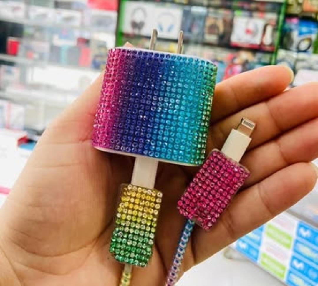 PROTECTOR PARA CARGADOR ARCOIRIS