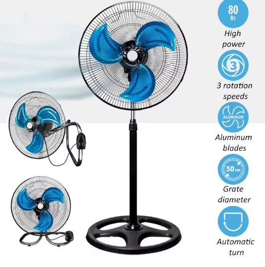 VENTILADORES 4 PIEZAS (3 EN 1)
