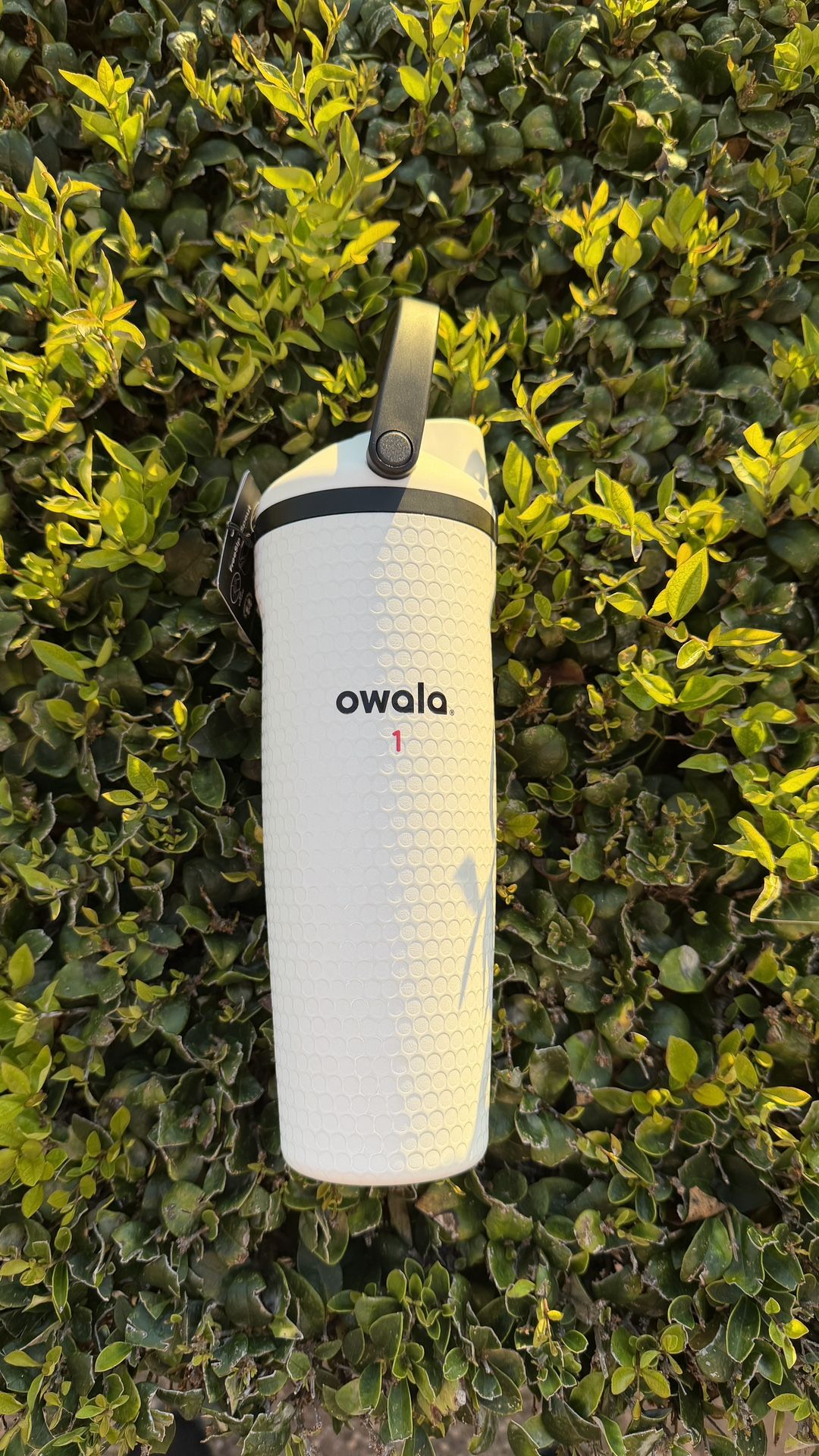 BOTELLA TERMO OWALA 32 OZ EXAGONOS BLANCO