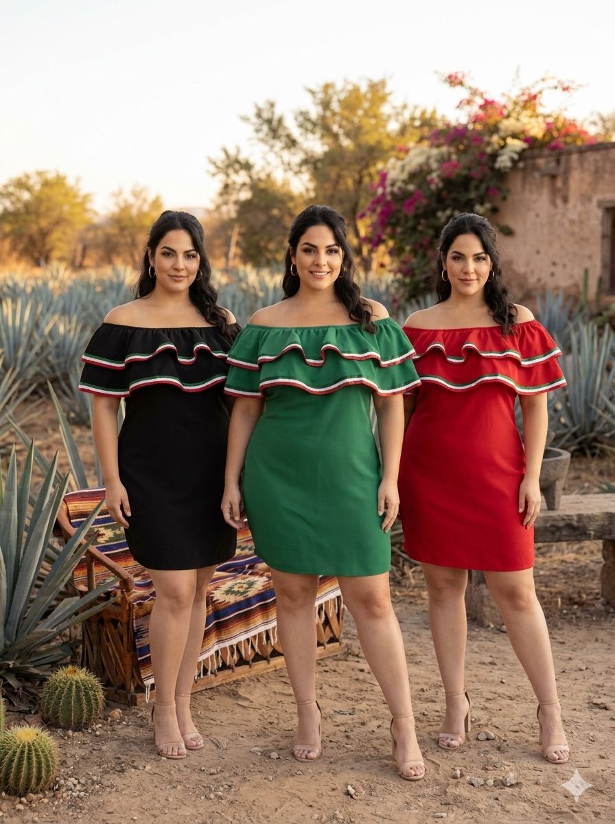VESTIDO CAMPESINO M/G