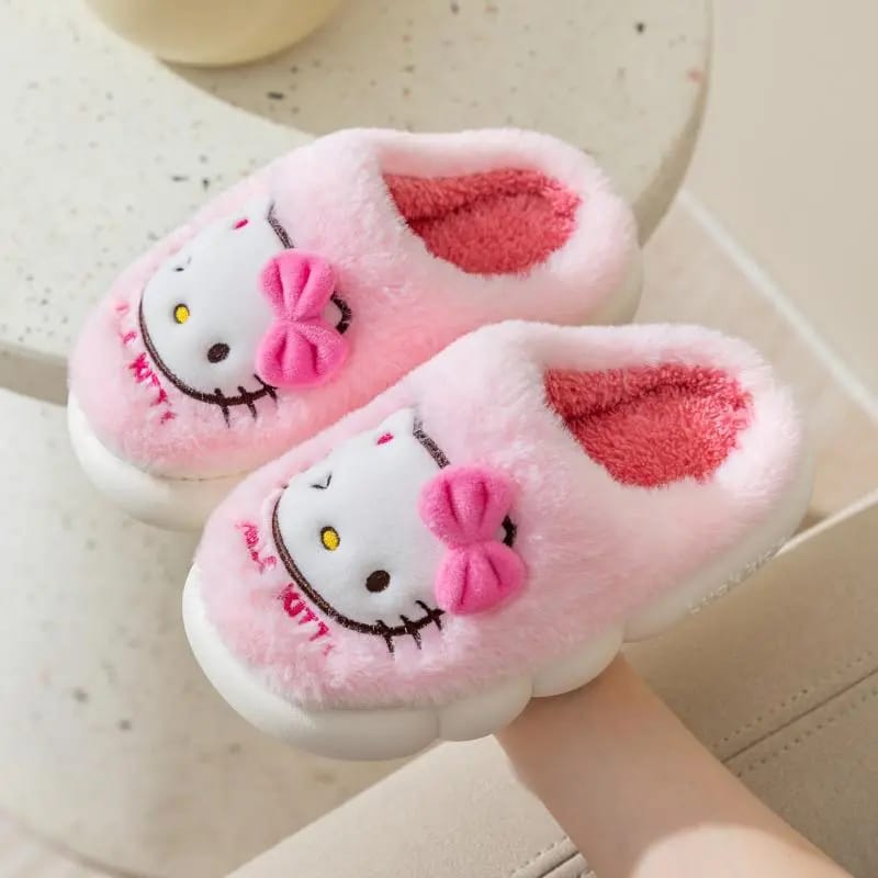 PANTUFLA DE HELLO KITTY ROSA (32-33)