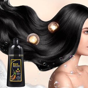 SHAMPOO TINTE EN BOTELLA 500ML NEGRO