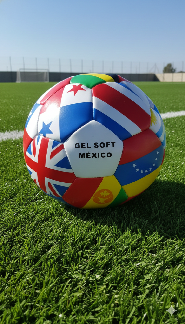 BALON GEL SOFT MEXICO VARIOS PAISES