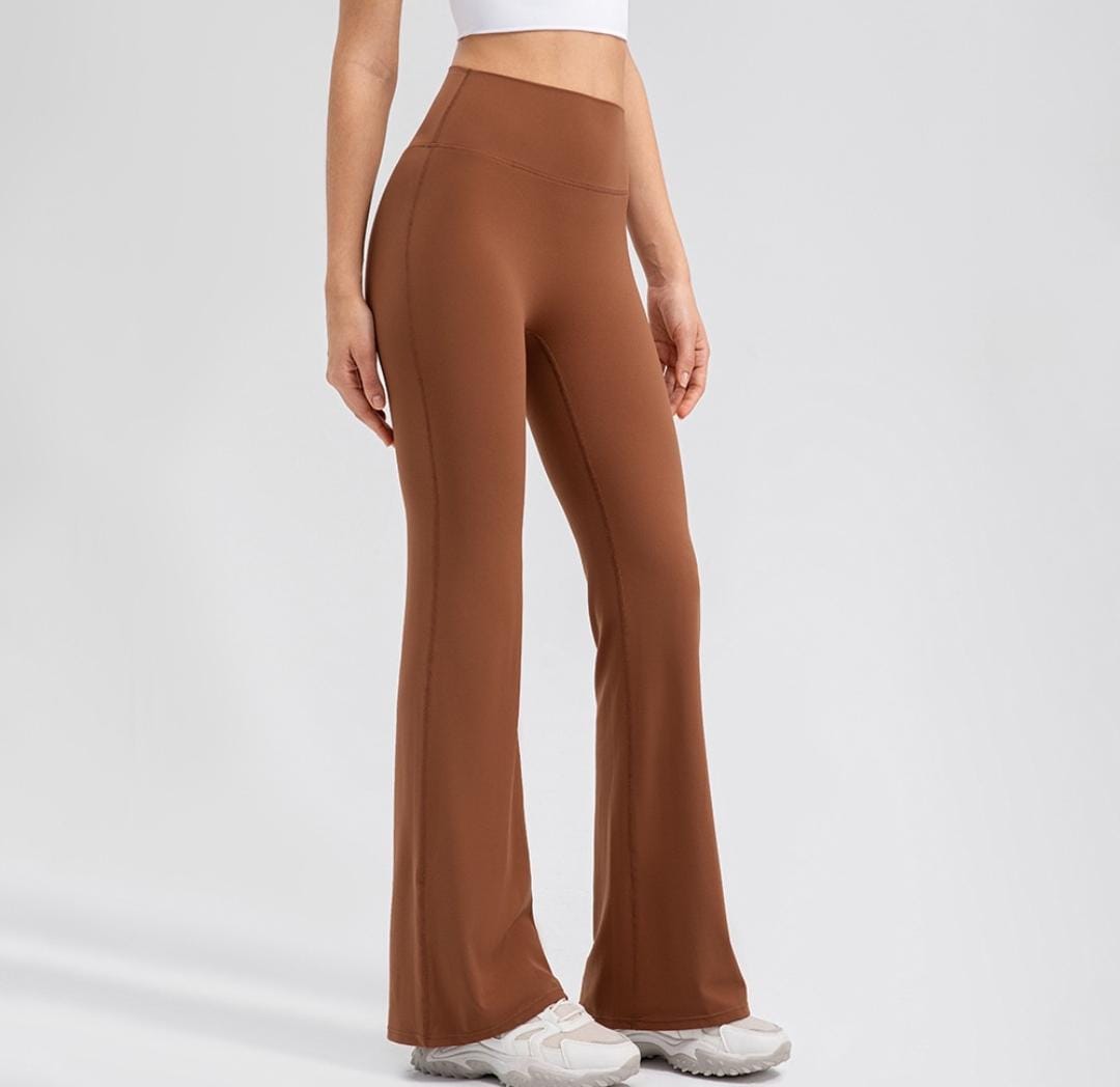 PANTALON ACAMPANADO DEPORTIVO LADRILLO XL