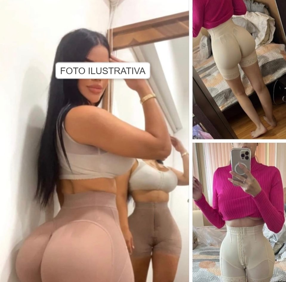 FAJA PUSH UP TIPO "SOL" BEIGE 2XL