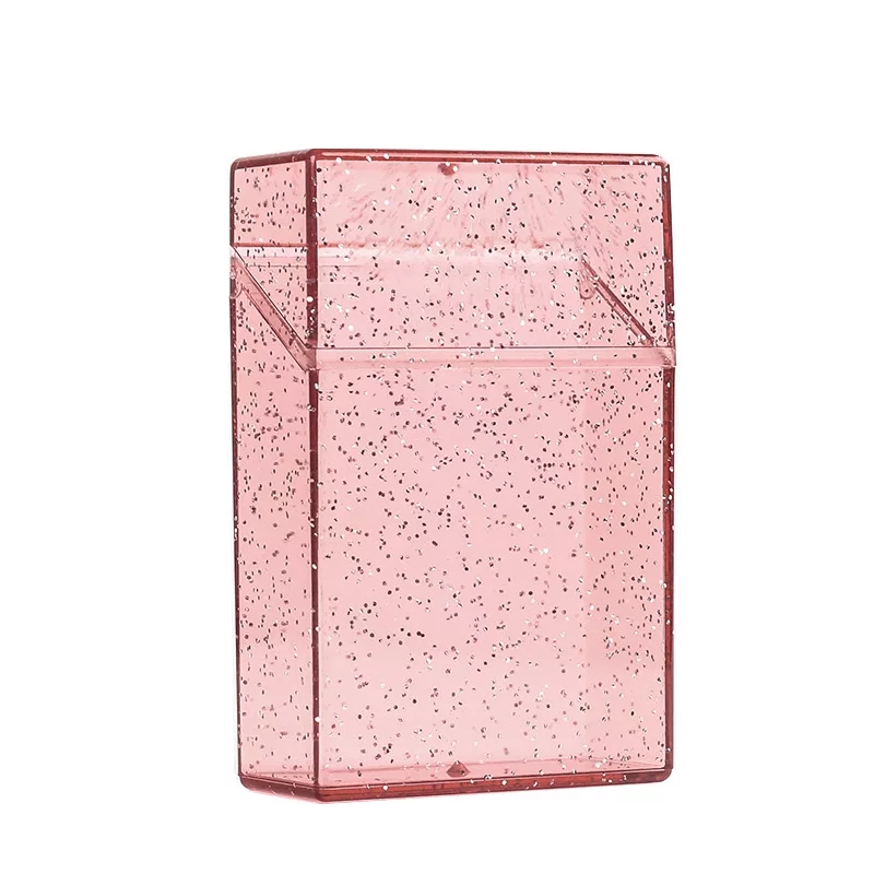 CAJETILLA PORTA CIGARROS ROSA