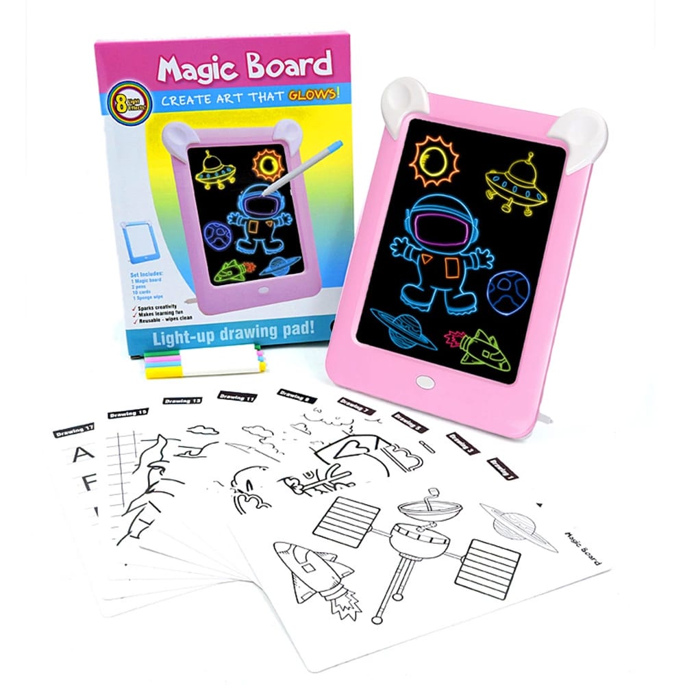 PIZARRON MAGICO MAGIC BOARD ROSA