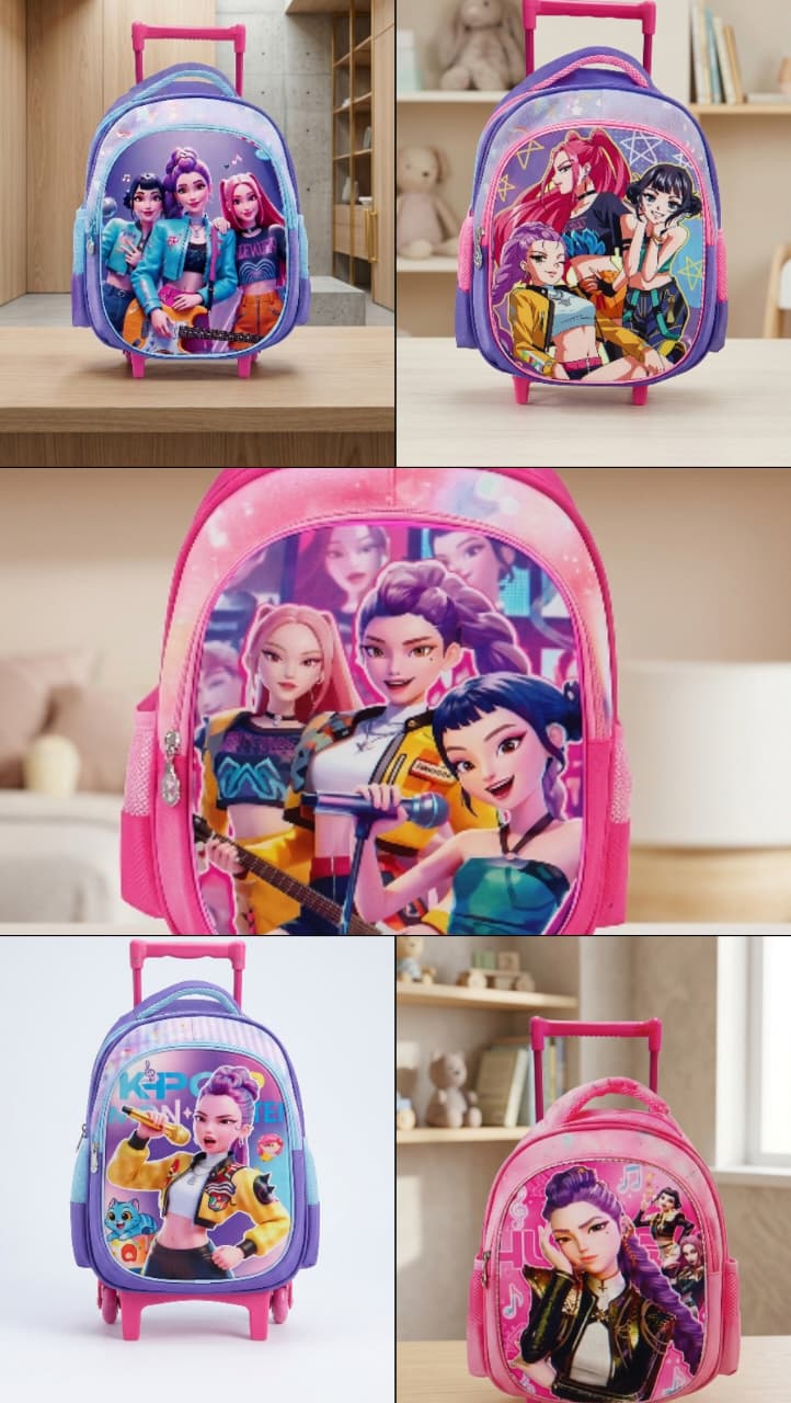 CARRITO MOCHILA SORPRESA KINDER GUERRERAS-SAJA BOYS