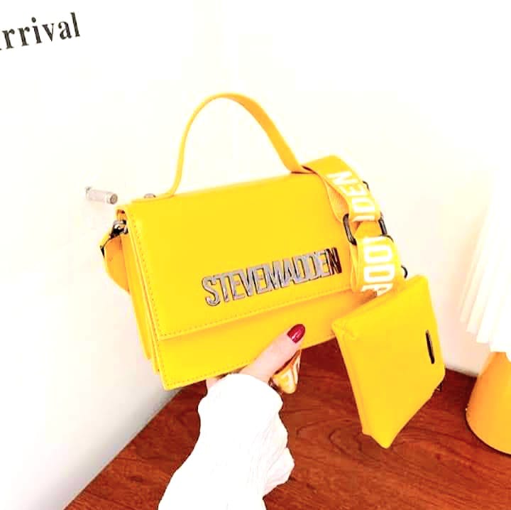 BOLSA STEVE MADDEN CHICA AMARILLO