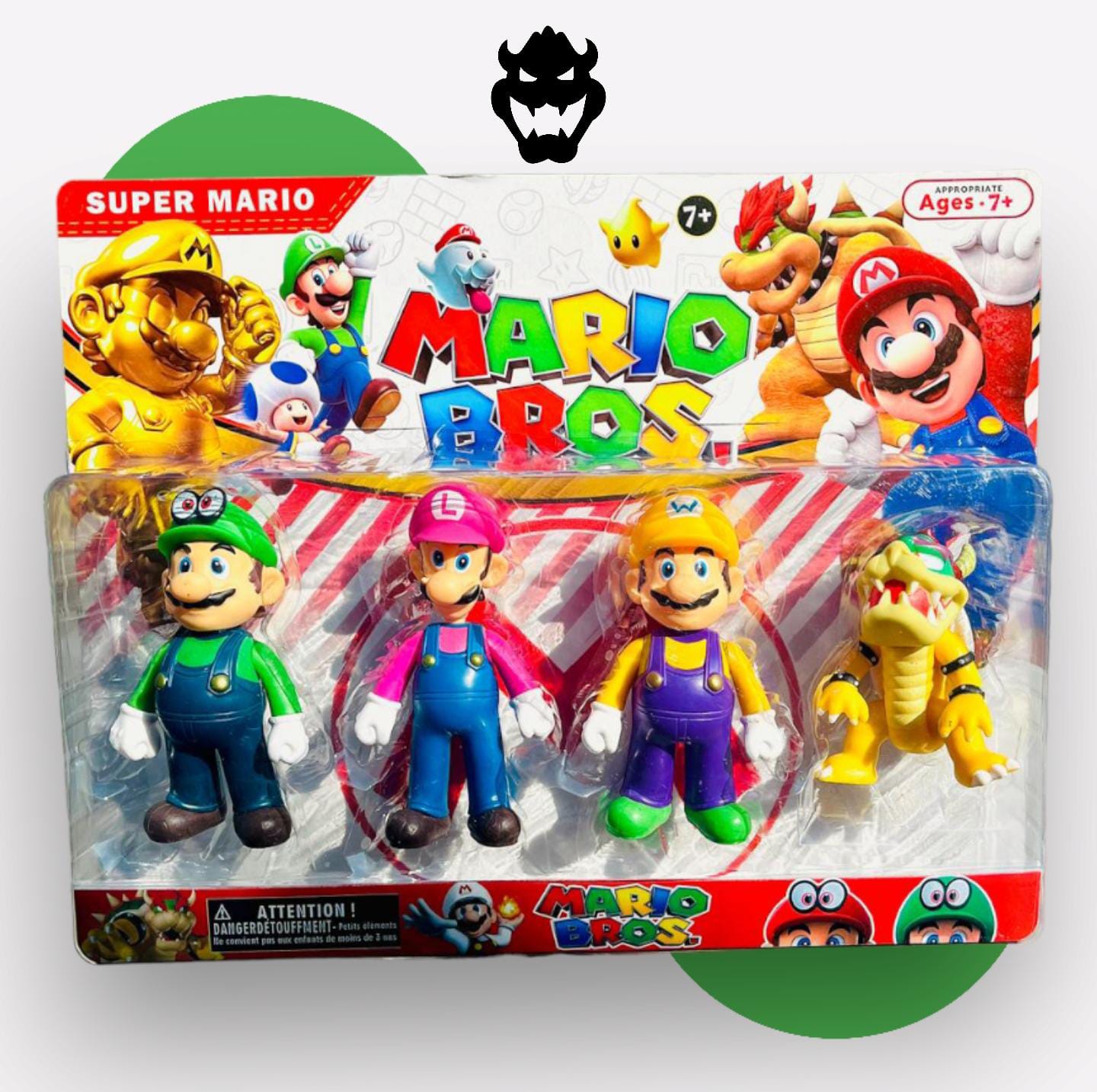 SET MUÑECOS MARIO BROS MOD.2 BOWSER
