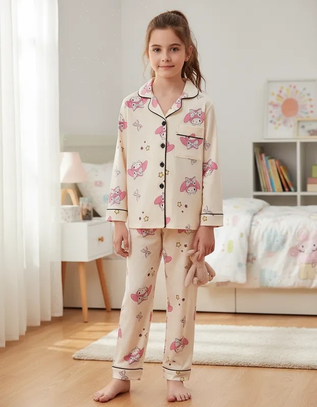 PIJAMA 2PZ PANTALON PERSONAJES MELODY #14