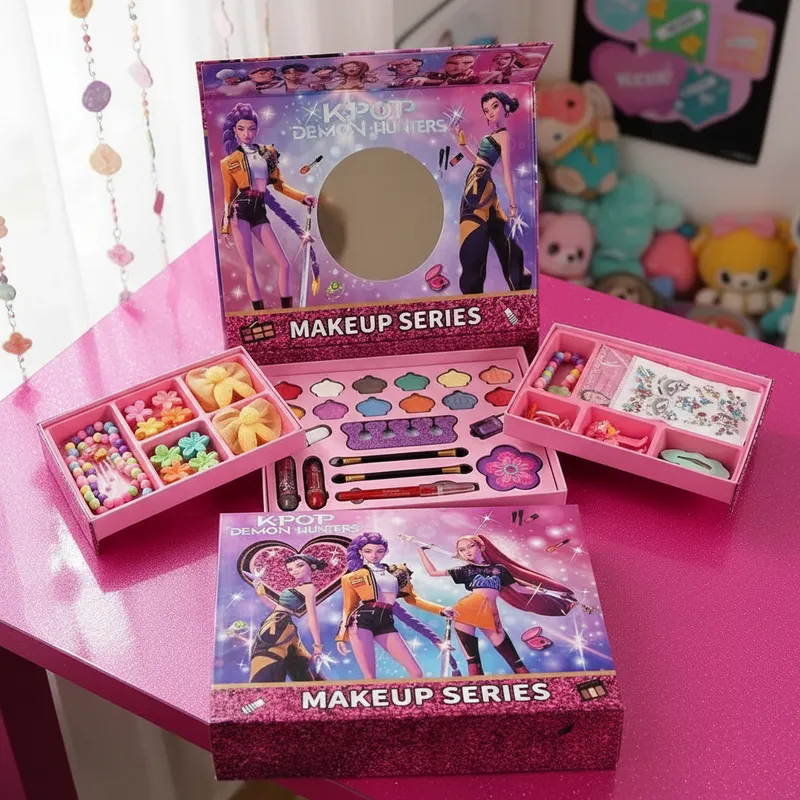 SET DE ACCESORIOS Y MAQUILLAJE GUERRERAS KPOP